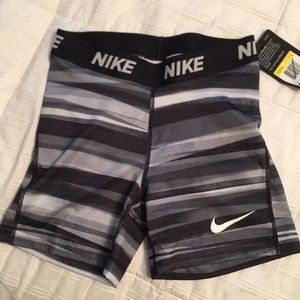 size small. nike tight compression short shorts.